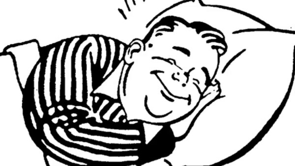 Спящий человек