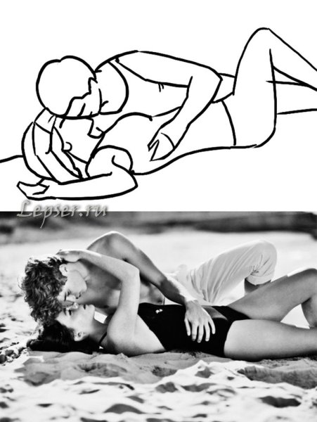 Позы парней