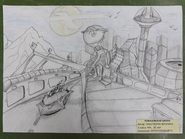 Зарисовка дороги будущего