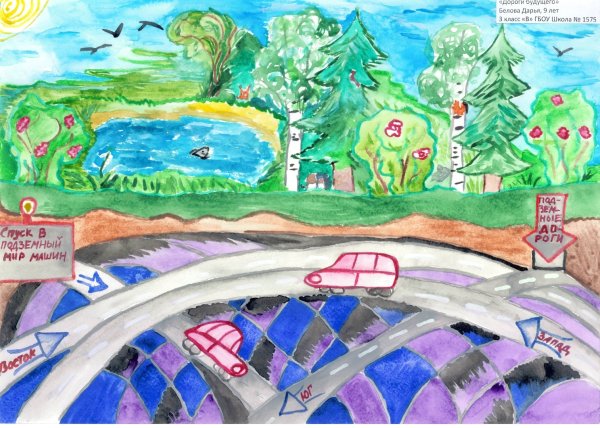 Зарисовка дороги будущего