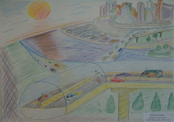 Дорога будущего рисунки