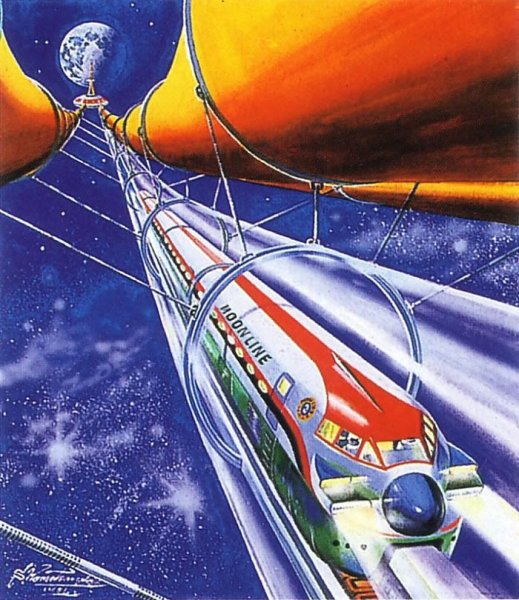 Город будущего рисунок