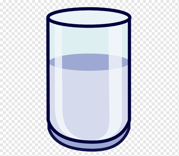 Стакан воды вектор