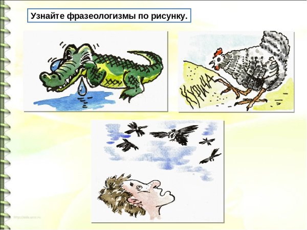 Фразеологизмы и их объяснение