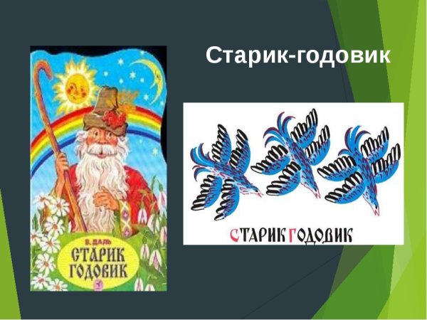 Птица из старика годовика