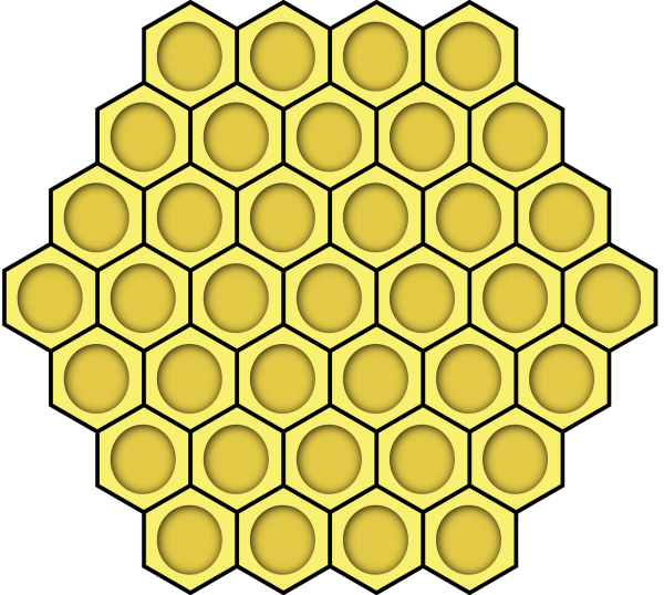Пчелиные соты шестиугольник