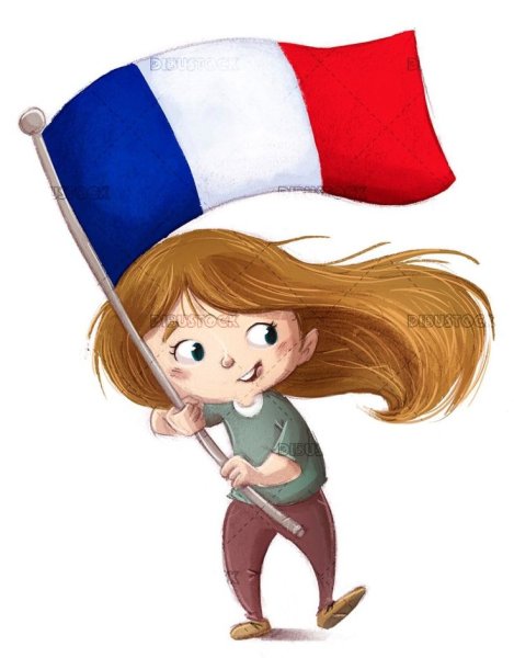 Франция мультяшная