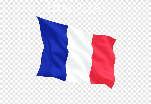 Флаг Франции на прозрачном фоне
