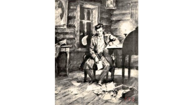 Мария Троекурова и Владимир Дубровский рисунок