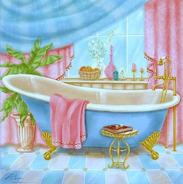 Ванная мультяшная