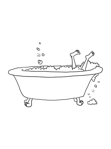 Ванная мультяшная