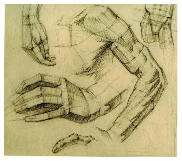 Готтфрид Баммес кисти рук