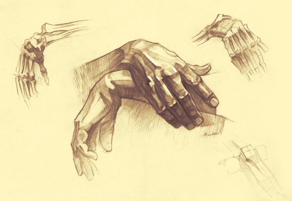 Рука рисунок