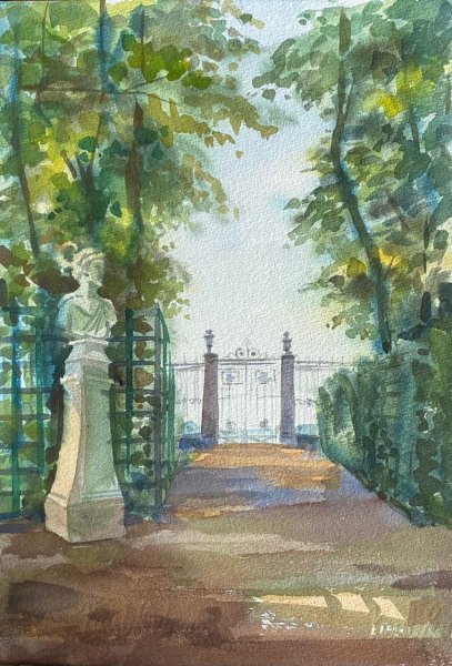 Летний сад Крупская