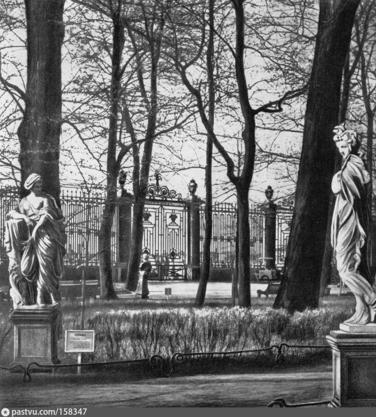 Летний сад в 19 веке