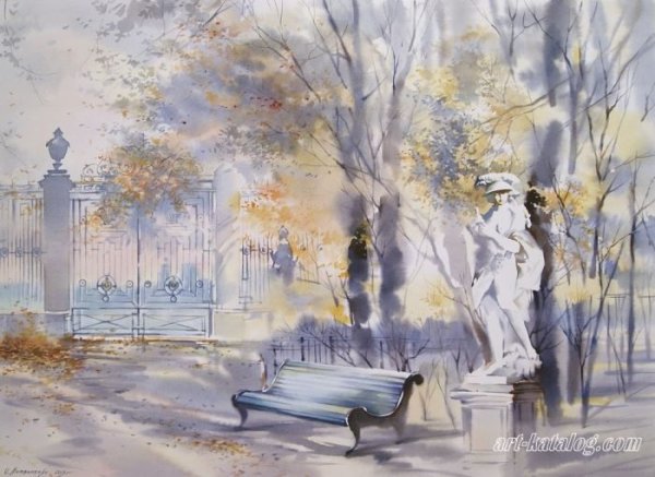 Художник Петербурга Ольга Литвиненко акварель