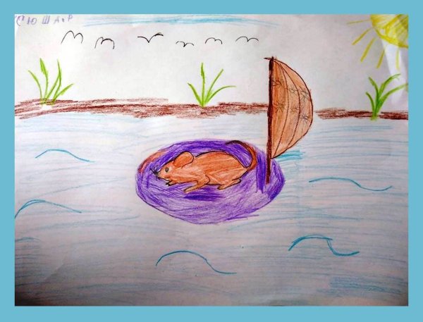 Из сказки Бианки мышонок пик