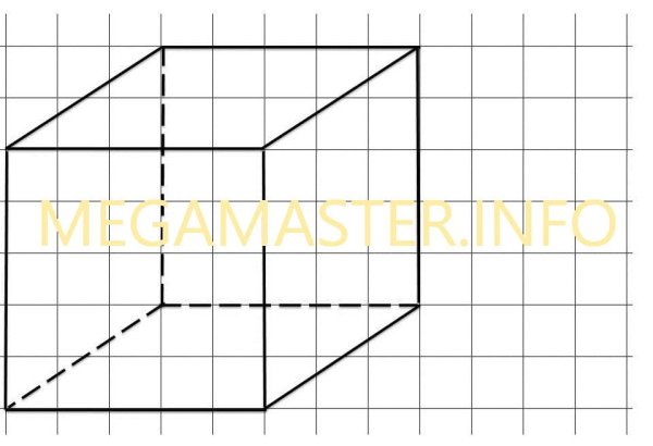 Как штриховать параллелепипед
