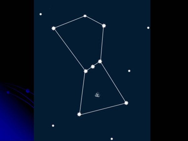 Созвездие Орион схема для 2