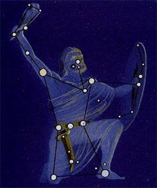 Орион звезда схема