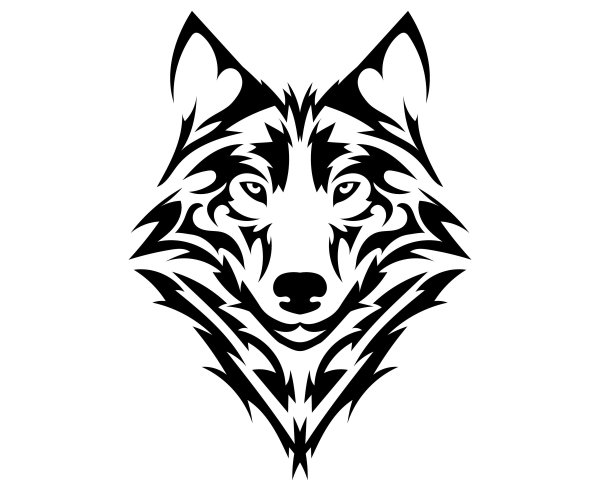 Голова волка