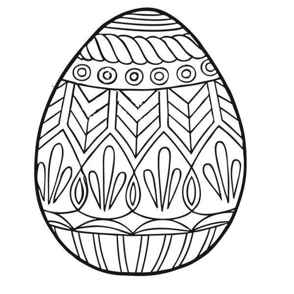 Пасхальные яйца raskraska