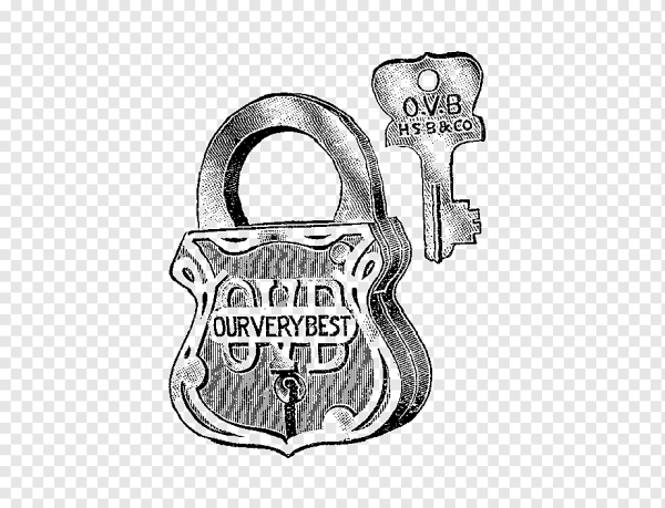 Замок Амбарный вектор