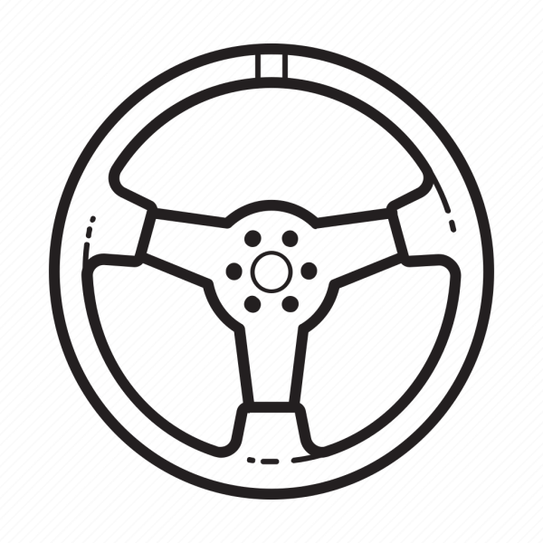 Руль трафарет