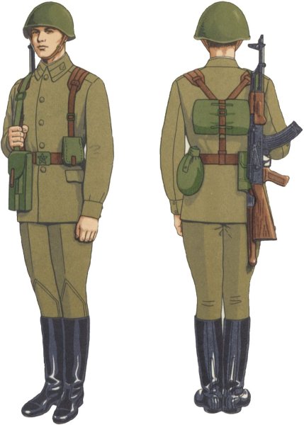 Полевая форма Советской армии