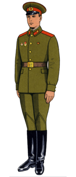 Полевая форма офицера Советской армии до 1969