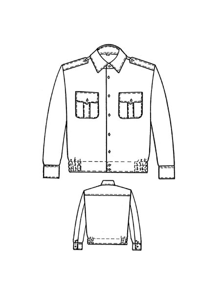 Эскиз военной формы