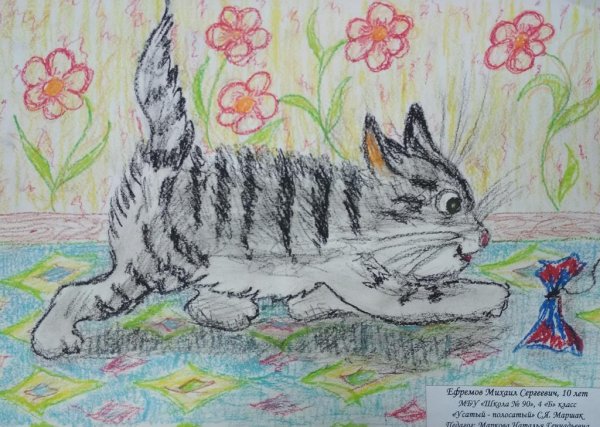 Рисование по произведениям Маршака
