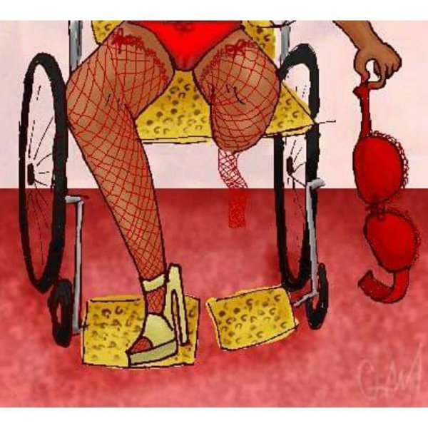 Девоти ампути Рисованные