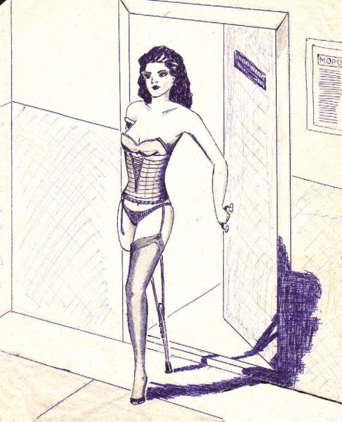 Ампути рисунки ретро