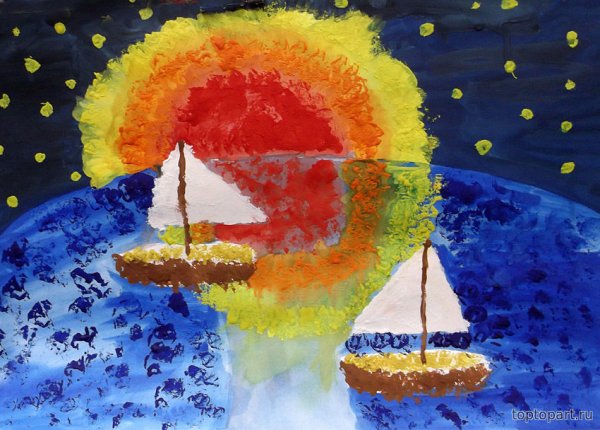 Рисование в нетрадиционной технике