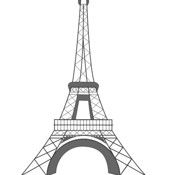 Эльфелева башня контур
