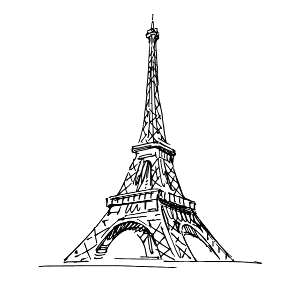 Ейфелевабашня Париж вектор