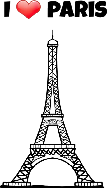 Стилизованная Эйфелева башня