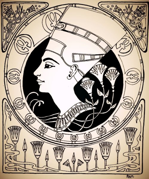 Египтянка Нефертити