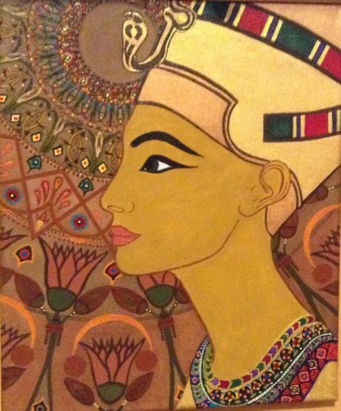 Нефертити арт