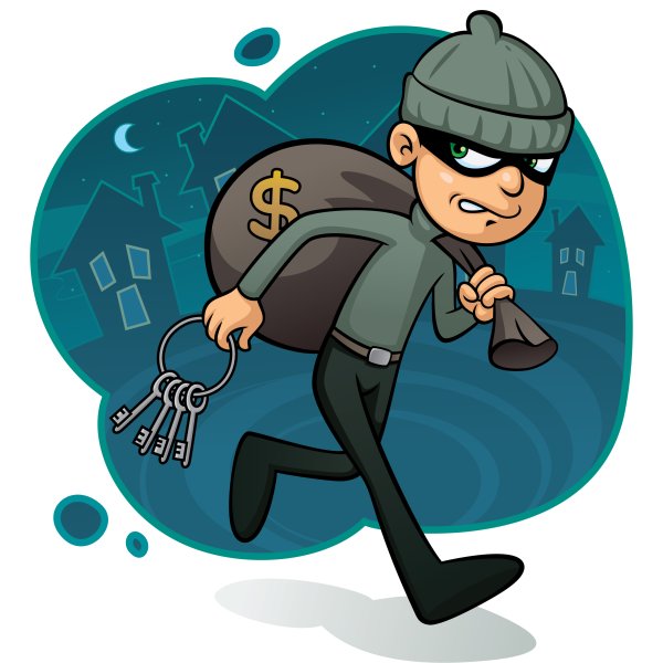 Вор мультяшный