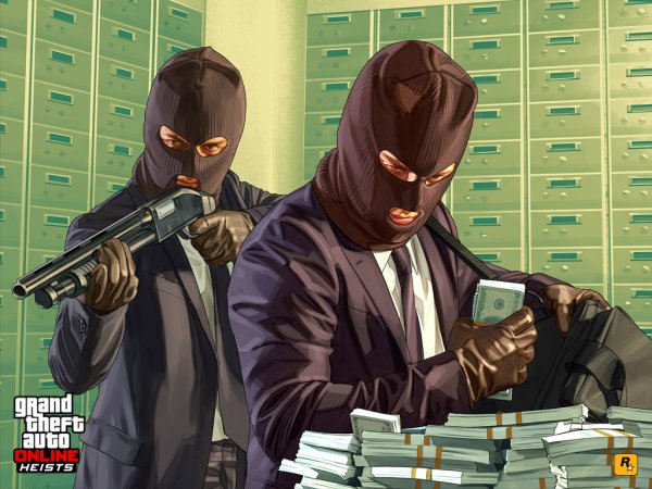 GTA 5 ограбление банка