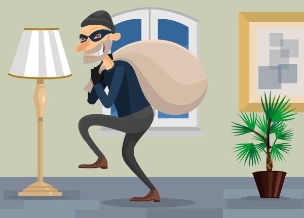 Воровство вектор