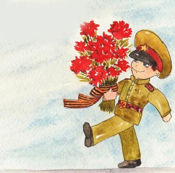 Рисунок солдату