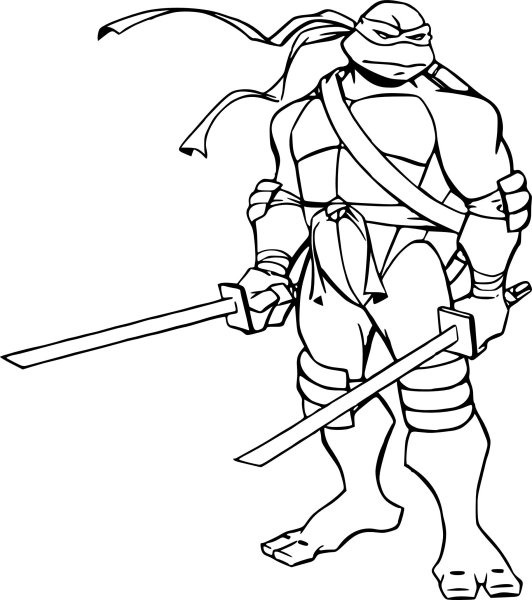 Ниндзя эскиз