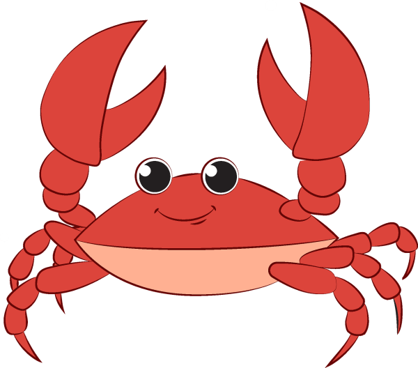 Краб картинка для детей