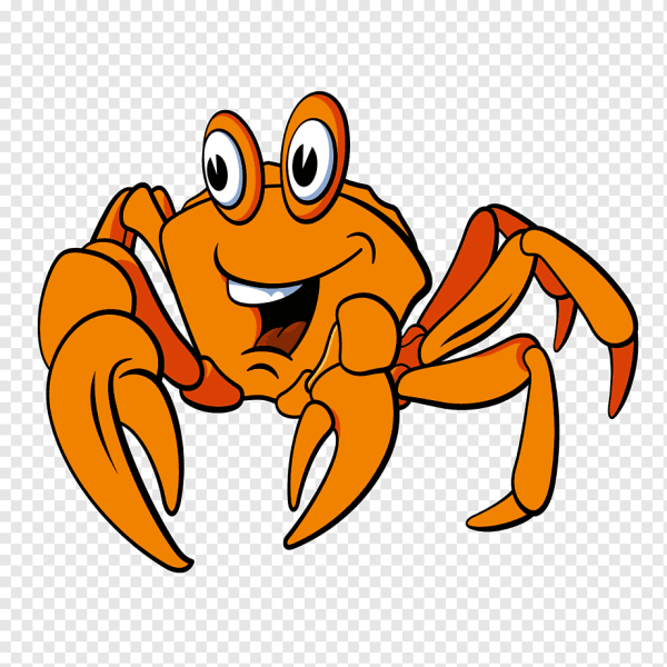 Крабики мультяшные