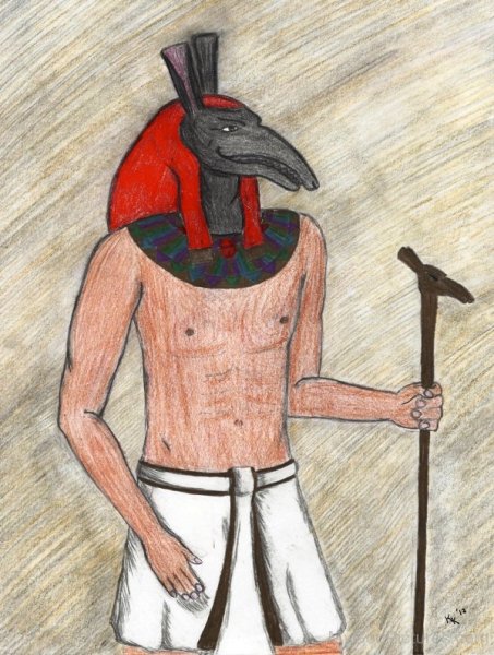 Анубис древний Египет