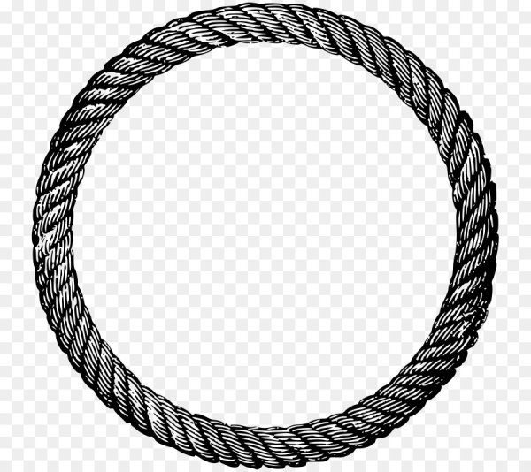 Круглая плетеная рамка для логотипа