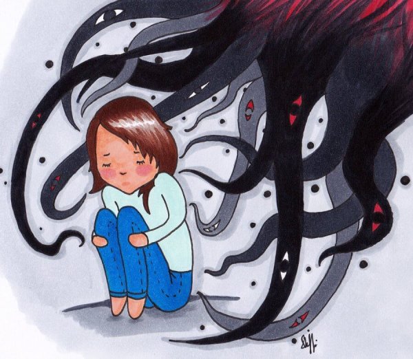 Ночные кошмары иллюстрации